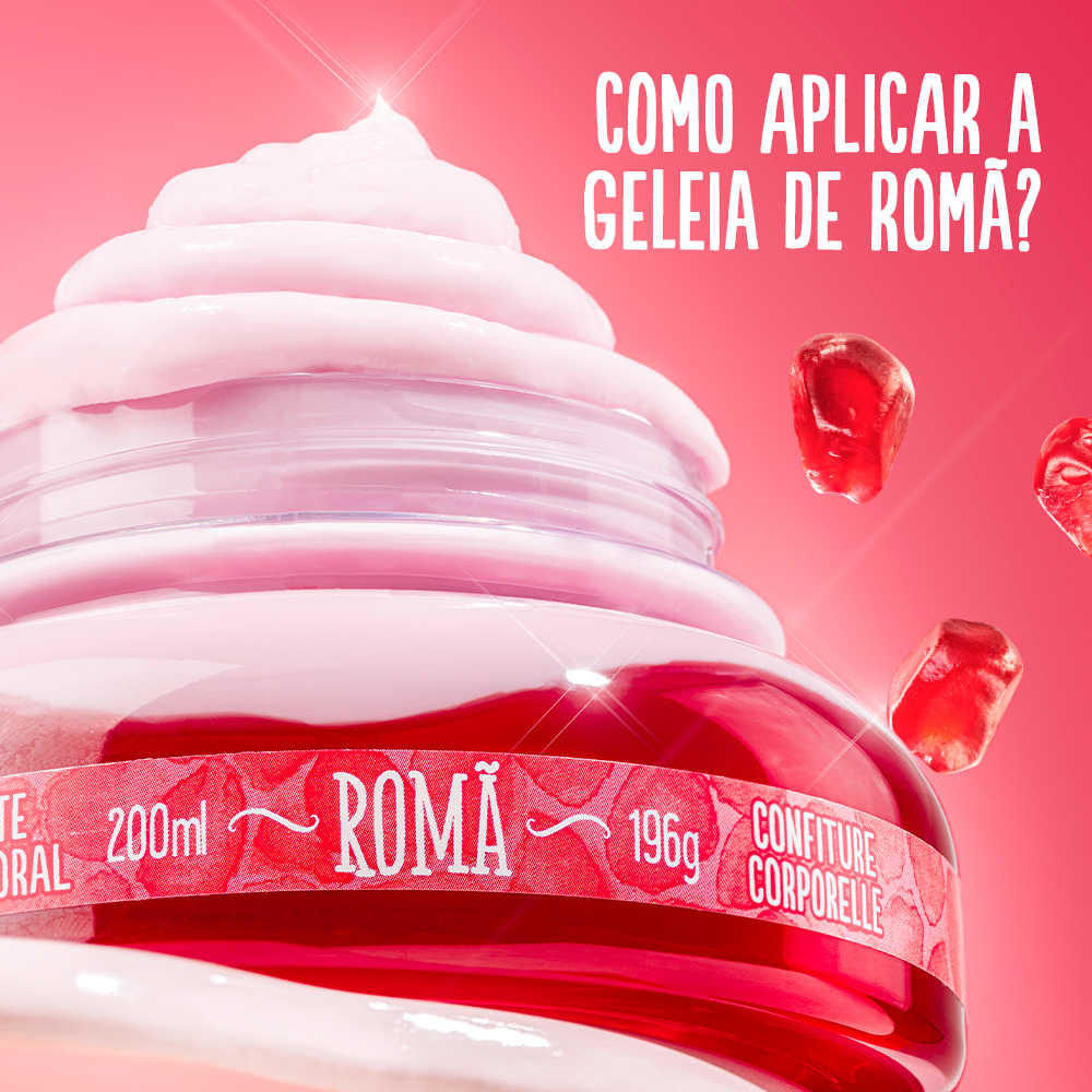 Geleia Hidratante Desodorante Corporal Romã 200ml, ,  large image number 3